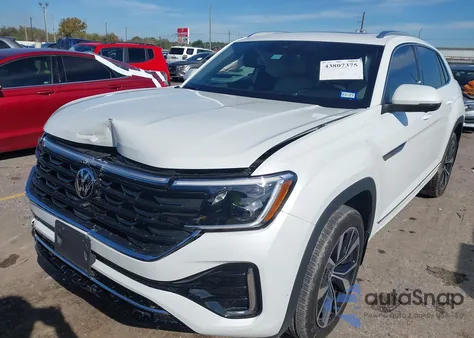 2025 Volkswagen Atlas Cross Sport 2.0T Sel Premium R-Line z USA, uszkodzony, nr VIN 1V2FE2CA6SC210792